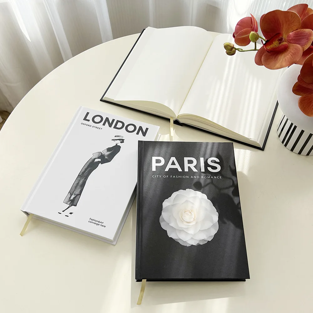 Decorative Books for Home Decor Books for Coffee Table Faux Books for  Decoration with Blank Pages City Books for Decoration - AliExpress