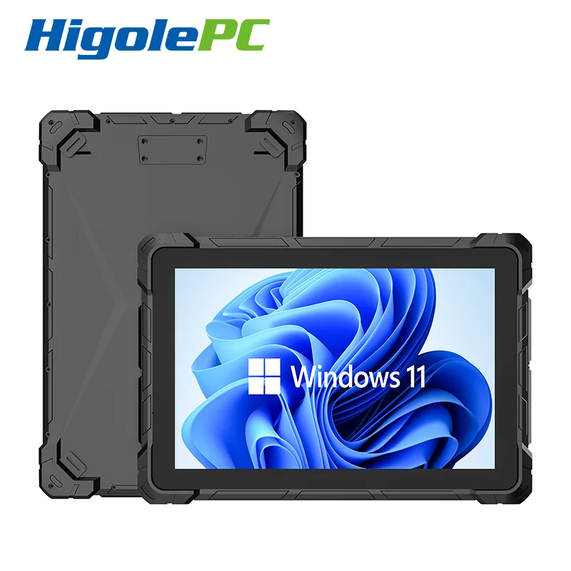 HigolePC-Tablet robusto industrial, Windows 11 Pro PC, Intel N4120, 8 GB RAM, 128 GB, IP67, porta COM HDMI, scanner RS232, F7G 10,1