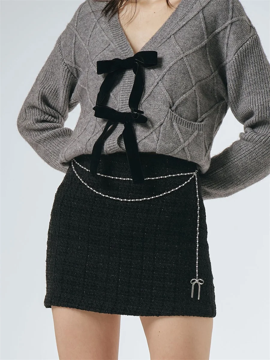 Women s V-Neck Cable Knit Sweater Long Sleeve Button Down Cardigan Fall Winter Casual Solid Color Pullover Sweater