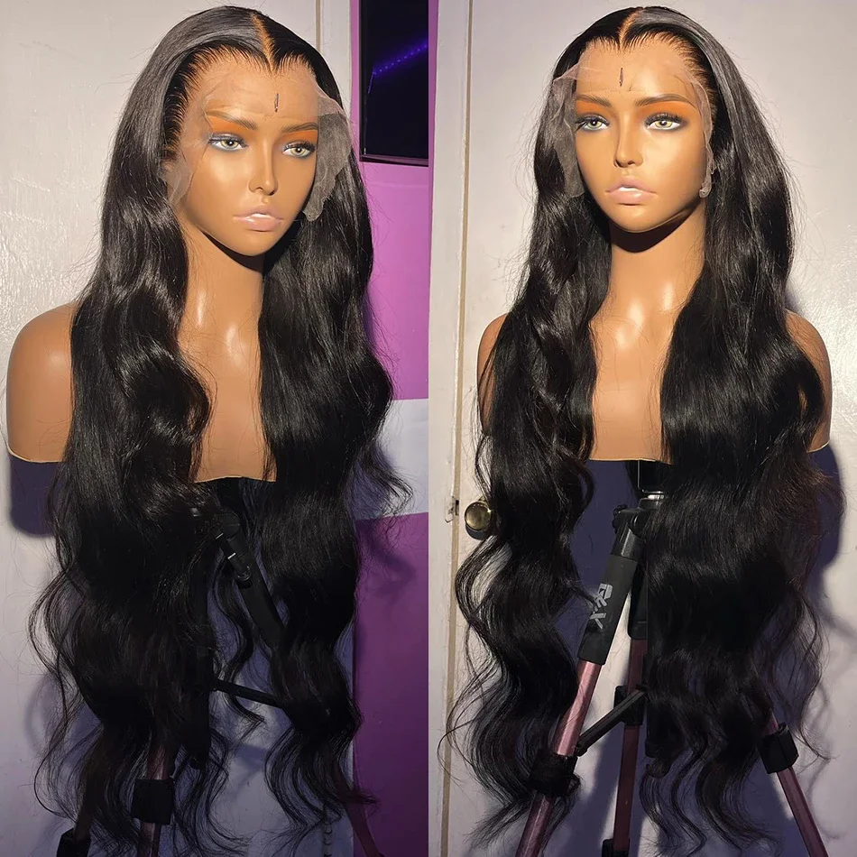 13x6 HD Lace Frontal Wig 13x4 Body Wave Lace Front Wig Human Hair PrePlucked Brazilian Human Hair For Women 4x4 Lace Closure Wig