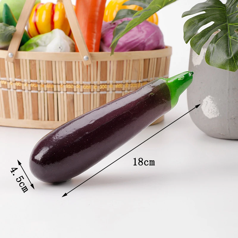 1Pcs Artificial Fruits Vegetable Home Wedding Dining Table Kitchen Decoration Photography Props for DIY Festive Party Restaurant