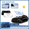 Car Sun Visor For Mercedes-Benz C-Class W206 2021~2025 Front Windshield Sunshade Heat Insulation Summer Cooling Auto Accessories 1