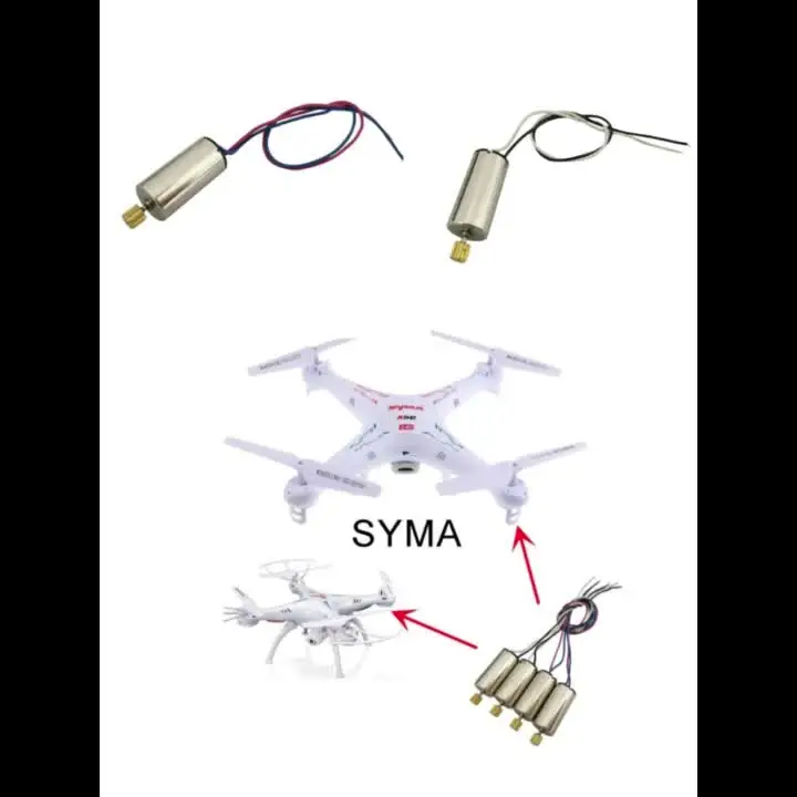 ドローン SYMA X5UX+予備パーツ付き