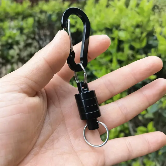 Powerful Magnetic Keychain Super Strong Magnet Split Rings