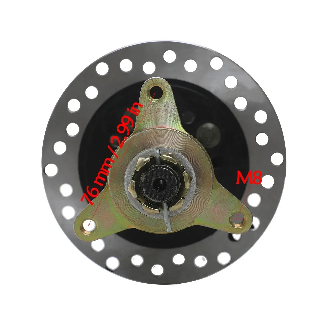 860mm Rear Differential Axle + 48V 1000W Motor Gearbox Go Kart ATV Quad