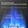 Household Gas Stove Hob Gas Burner Built-in Gas Cooker Desktop Gas Cooktop Timed Liquefied Gas Stove Cooktop estufa de gas 5
