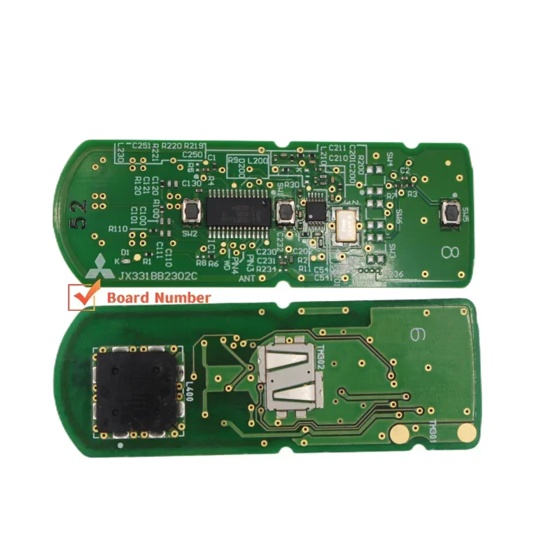 Original PCB 315MHz ID49 Chip Smart Key For Mazda Axela CX4 CX5 2013- SKE13D-01 SKE13D02 Mitsubishi System