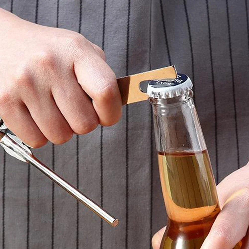 Multifunctional Tin-opener Food Can Opener Safe Cut Cans Opener Can Handheld Kitchen Accessory