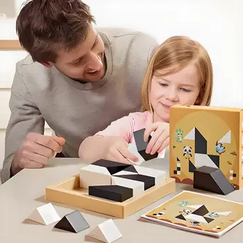 120 Level Hidden Block Puzzle 6 Years ABS Material Interesting Enhances Logic and Spatial Reasoning Suitable for 6Year Olds 1