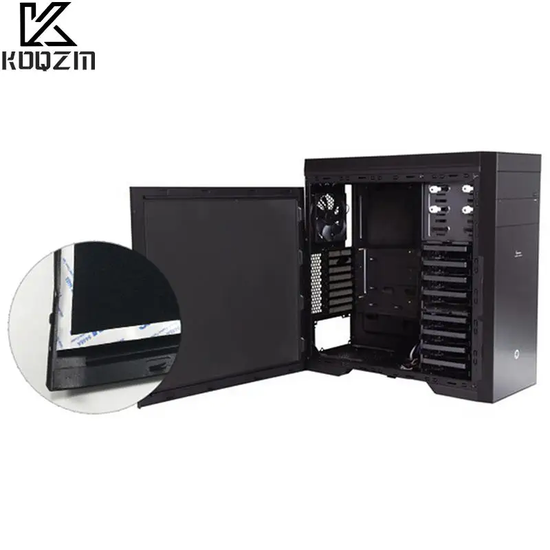 DIY 500*400*3mm/5mm Computer Mesh Sponge PC Case Fan Cooler Dust Cover 60PPI Computer Accessories