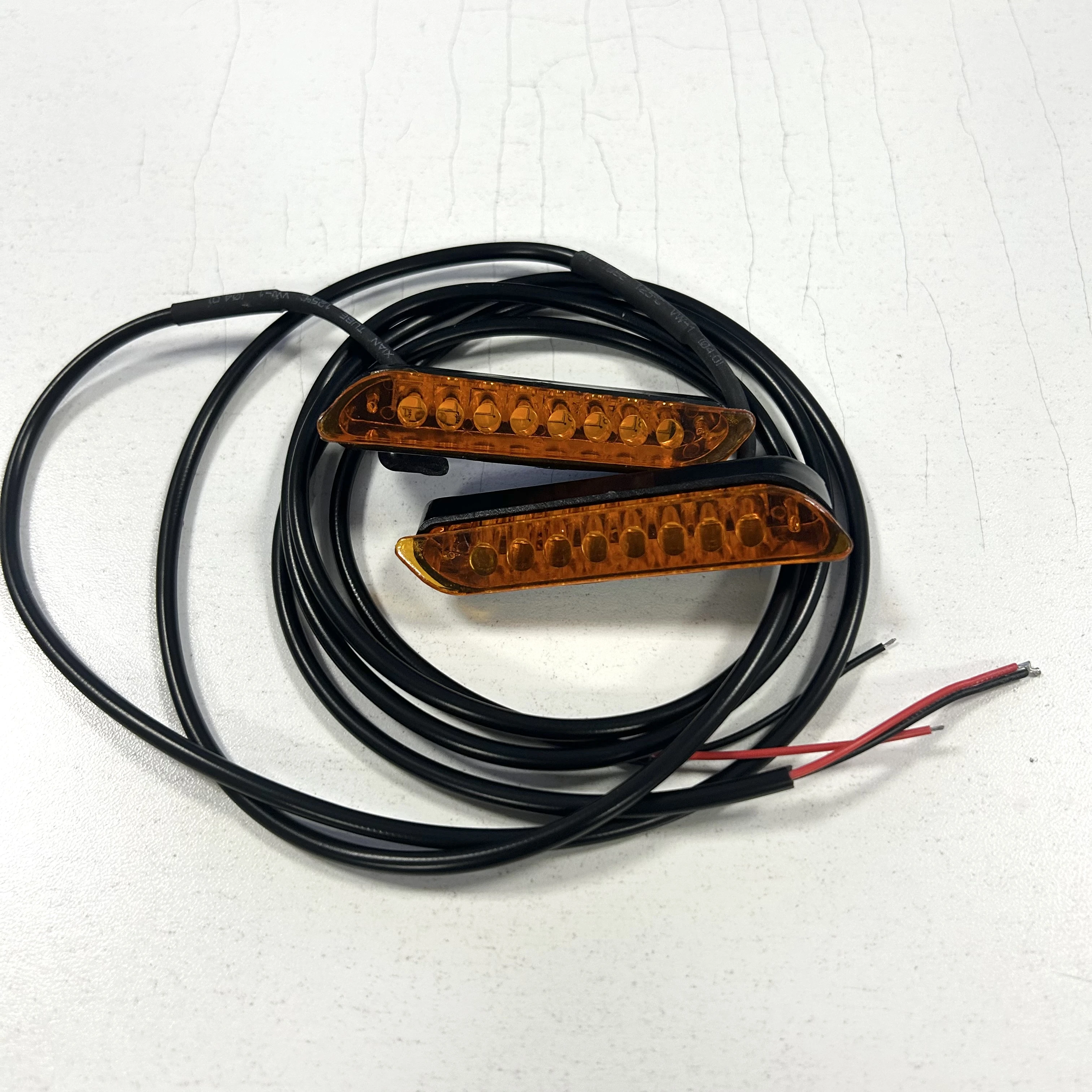 1 Pair Motorcross Handguard Mini Lamp For KLX RMZ CRF YZF SX EXC XCW SMR Dirt Bike