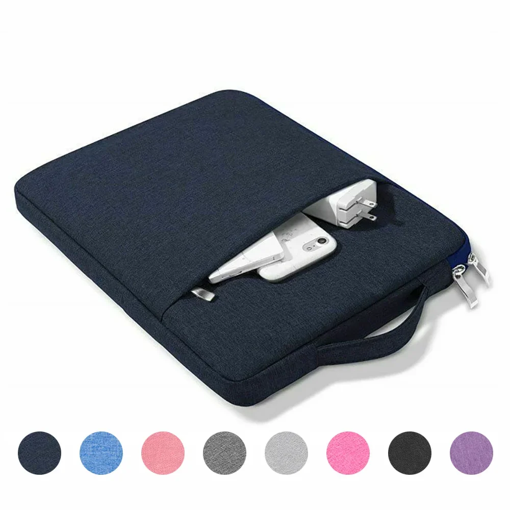 Laptop Sleeve Case para hp 13.3 13.5 14 15.6 16 com Alça Bolso Maleta à Prova d Água Bolsa Case para hp 11.6 12.5 Funda