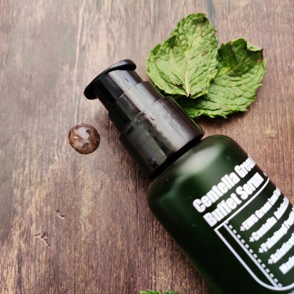 Purito Centella Green Level Buffet Serum. Увлажняющая восстанавливающая сыворотка с центеллой. |