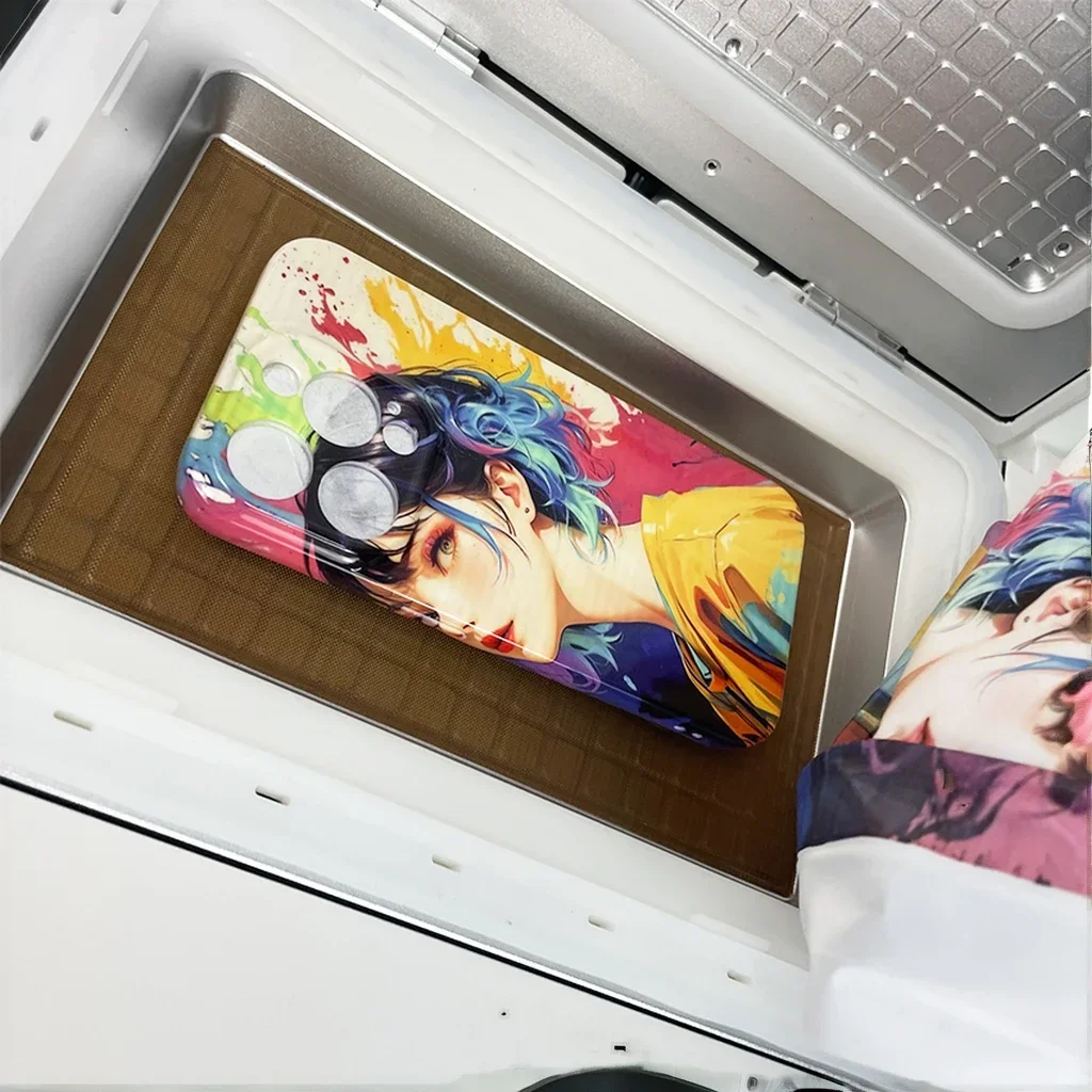 GlowMartDIY Phone Case 3D Sublimation Printer DAQIN Heat Transfer Printing Machine for Small Business New Condition