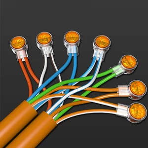 10/50 шт. K1 K2 K3 разъем обжимные клеммы водостойкая проводка Rj45 кабель Ethernet разъем телефонные провода клеммы