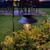 Solar Retro Camping Lantern Waterproof Vintage Night Lighting Portable Outdoor Hanging Tent LED Chandelier Light for Garden 3