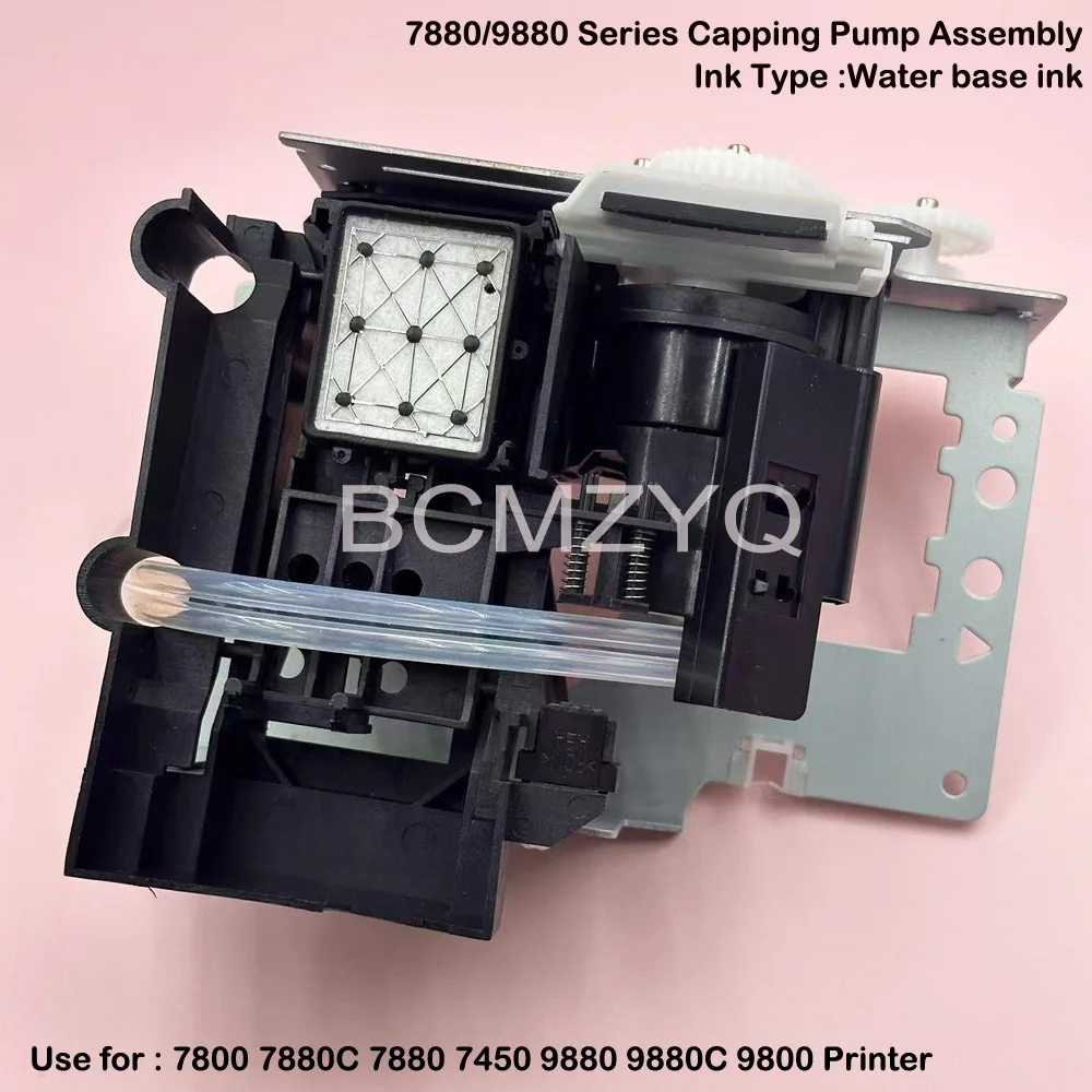 잉크 펌프 어셈블리 캡 캡핑 스테이션 조립 청소 유닛, 엡손 7800 7880 7880C 9800 9880 9880C 7450 프린터, 일본산