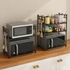 New Kitchen microwave rack Countertop seasoning oven rack Oven Seasoning storage rack Multi-layer storage rack 6