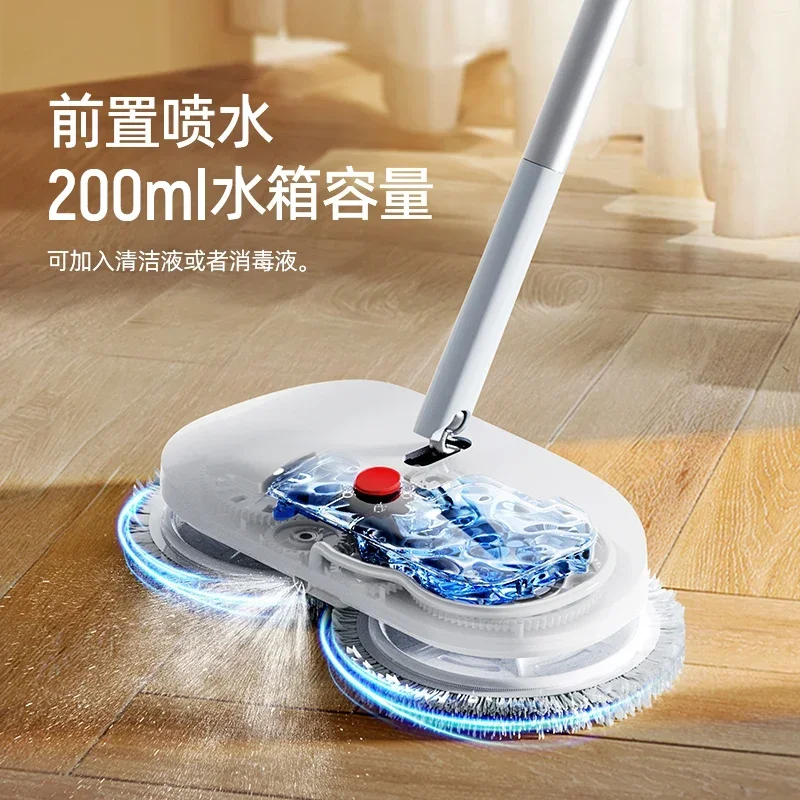Electric mop, household washing and mopping all-in-one machine, hand-free washing and mopping machine, automatic mopping tool 5