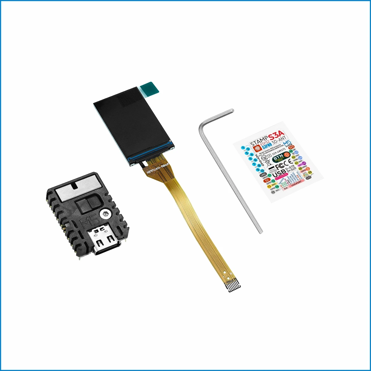 Official Cardputer Accessory Kit y1.1 (M5stamps3A + Display)