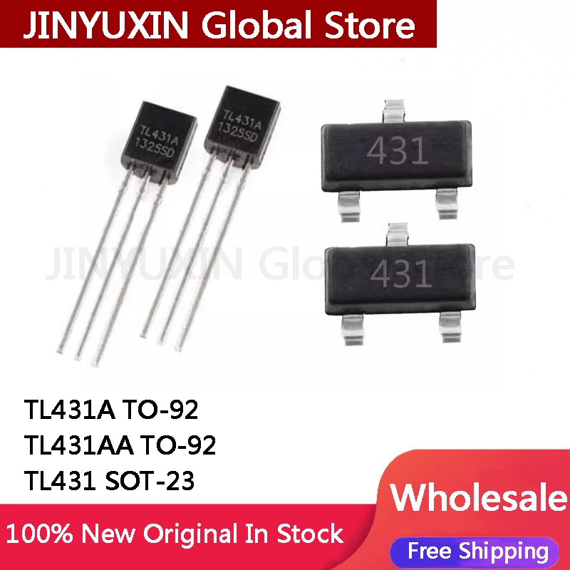 100PcsTL431ATO-92TL431AATO-92TL431SOT-23voltage-regulatortubetriode-AliExpress502