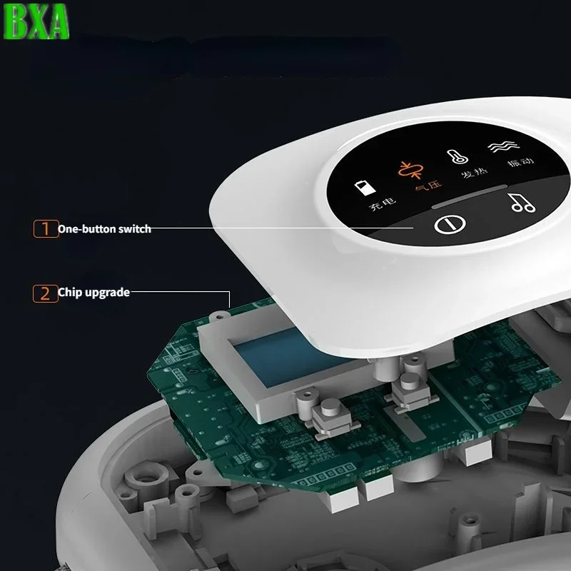 Foldable Eye Massager w/ Heating Vibrators Bluetooth Music Massage Multi-frequency for Eye Relax,Reduce Eye Strain,Improve Sleep