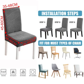Anti-Slip Kitchen Chair Cover 7 Chair And Sofa Covers