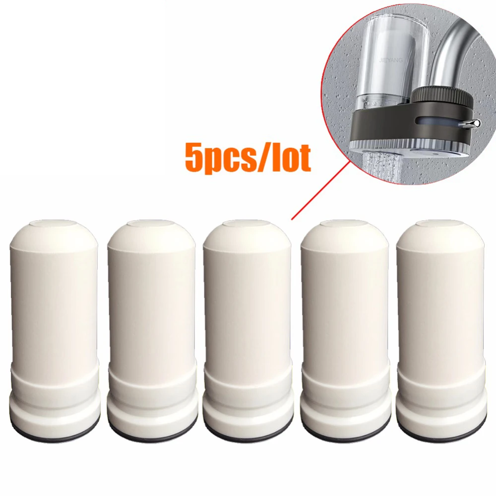 Tap Water Purifier Clean Kitchen Faucet Washable Ceramic Percolator Water Filter Filtro Rust Bacteria Removal Replacement Filte water filter water purifier faucet