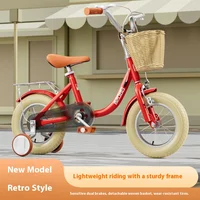Vélo pour enfants avec roues auxiliaires 12-14-16-18-20 pouces 3