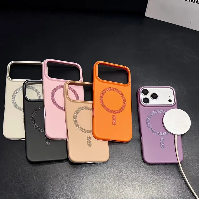 Magstfe Phone Case with Large Hole Lens and Flash Drill Magnetic Coil