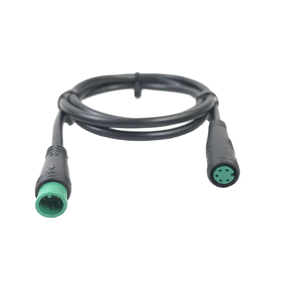 

E-Bike KT / Bafang Display Extension Cable Waterproof Male To Female 5 Pin 80CM E-Bike Extension Cable EBike Parts 2022 New