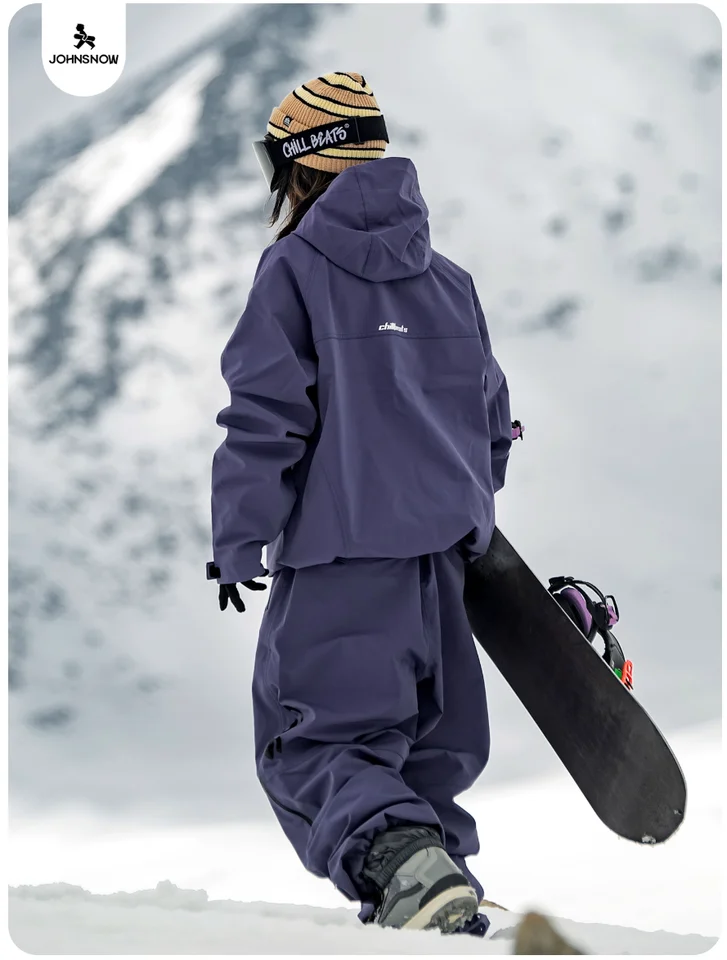 John Snow 2025 American Style Ski Jacket & Pants Unisex Waterproof