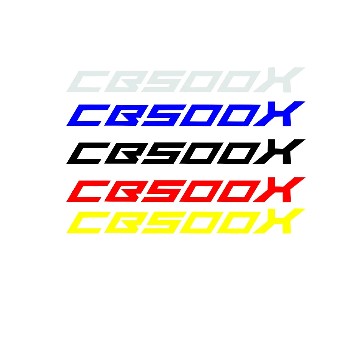 

Motorcycle Stickers Emblems Diversion Shell Sticker for HONDA CB500X CB500 X logo a pair