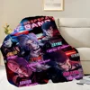 Flannel warm comfort soft plush blanket Zayne for sofa art living Deepspace room office Caleb Sylus bedroom Love travel and gift 4