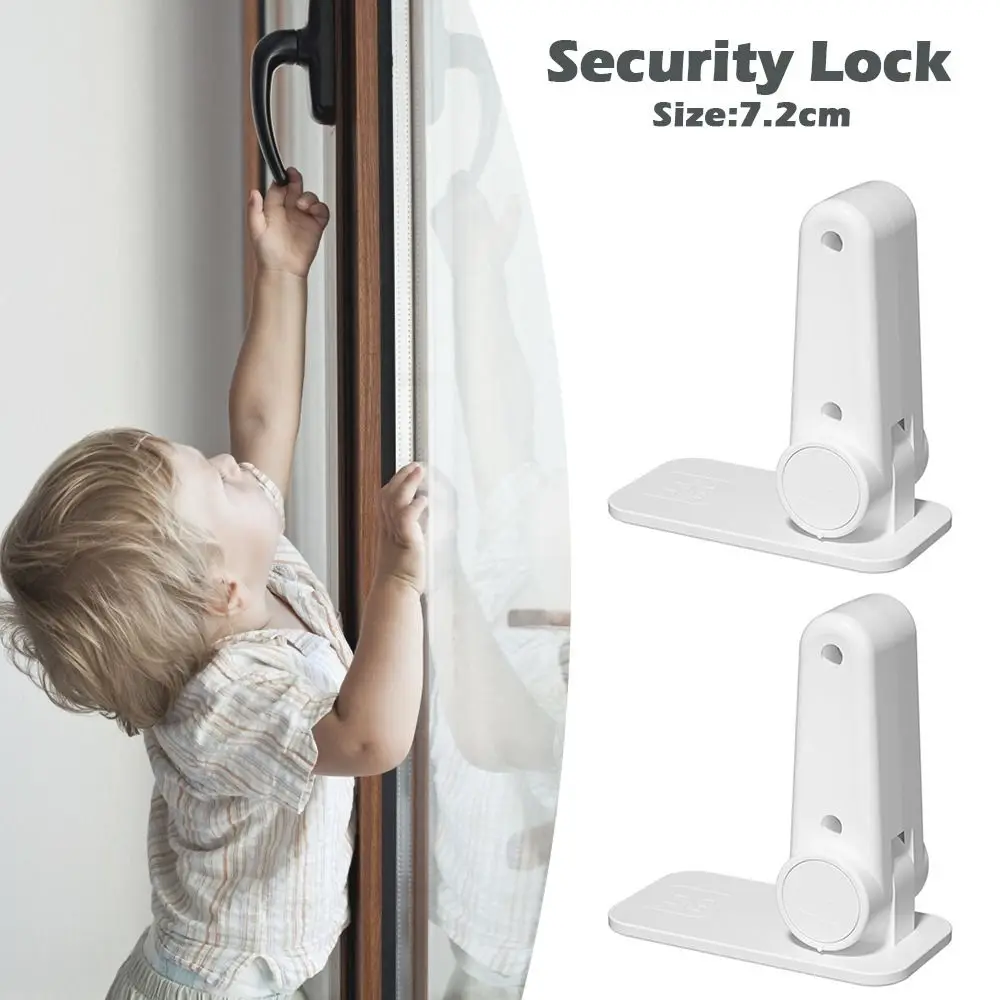 Sliding Window Cat For Children Security Lock Door Handle Fixed Lock Fixed Anti-Opening