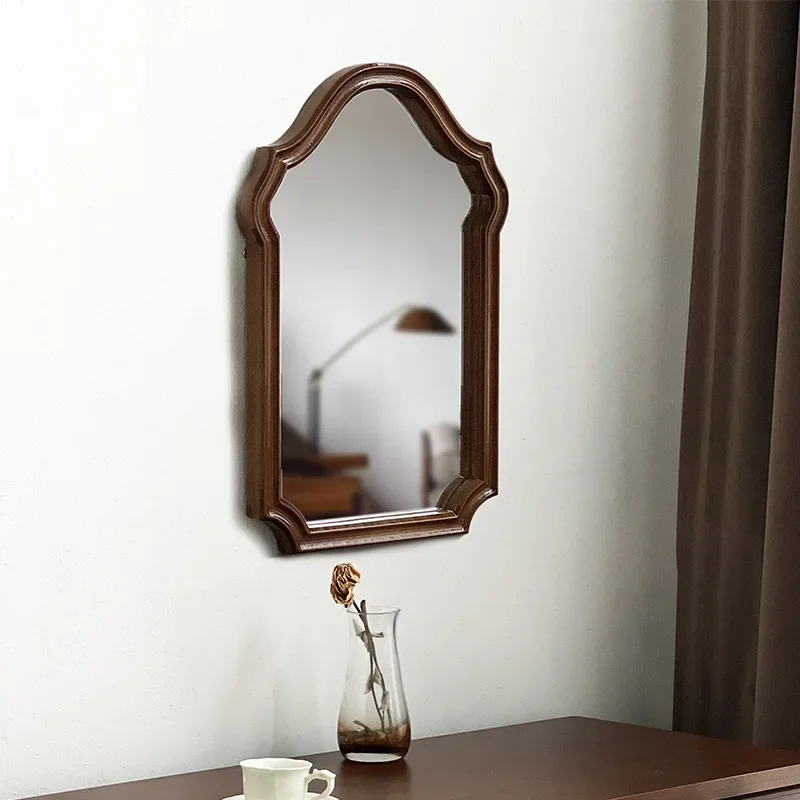 french-vintage-mirror-solid-wood-bedroom-makeup-mirror-wall-hanging-picture-frame-decorative-bathroom-second-hand-vanity-mi