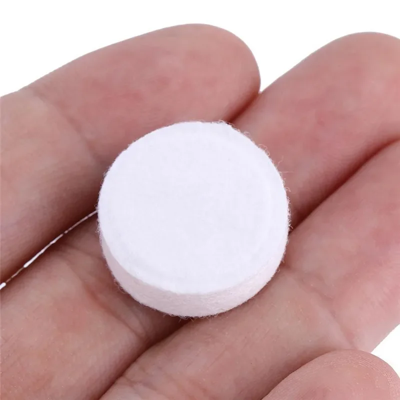 50pcs Mini Portable Travel Dry Compressed Coin Disposable Face Towel Baby Wipes Tablet Travel Tissue Cleansing Face Papper
