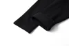 2024 Fashion Spring Autumn 2-12T Years Children's Black White Sweet Long Sleeve O Neck Unisex Kids Girl Boy Basic T-Shirt 6