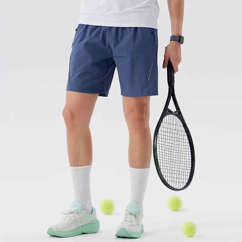Men Tennis Sports Shorts Gym Fitness Training Running Sports Jogging Shorts Quick Dry Breathable Sportswear