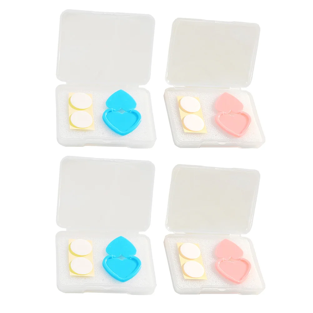 

4 Pcs Plastic Light Pad Covers Copy Board Creative Heart Shaped Baffle