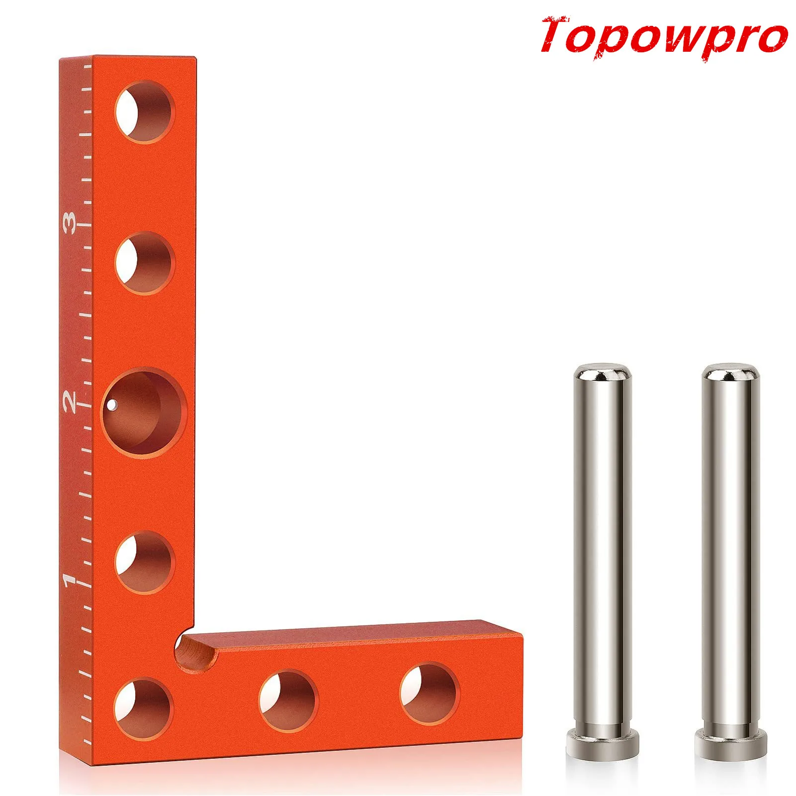 Mini 90 Degree L-shaped Square Locator Angle Auxiliary Locator Woodworking Scriber Marking Ruler Set-Square Measuring Tool