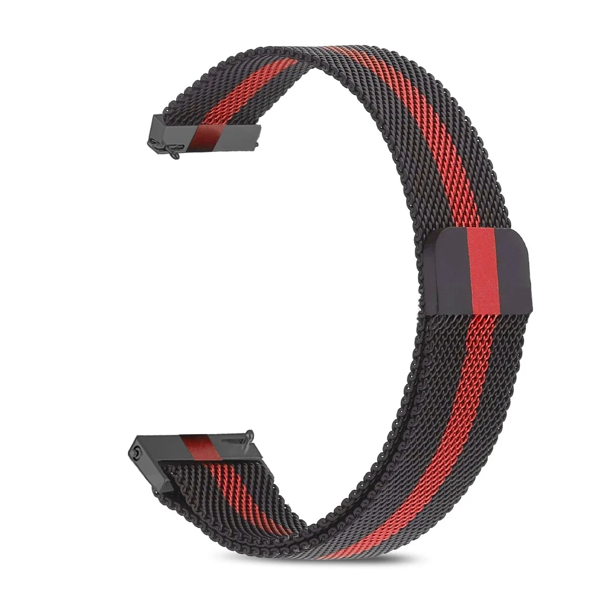 Universal Magnetic Loop Metal Watch Band - 20mm/22mm Strap Bracelet