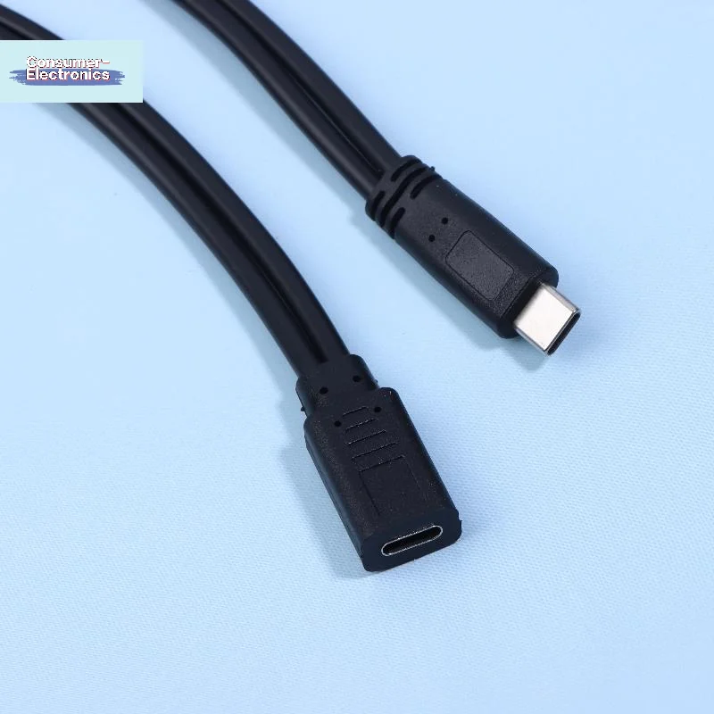 【USB C 케이블 분배기 TypeC 케이블 분배기 1To2 연장선 전원 어댑터 3A 15W 다중 장치 충전 케이블 어댑터】