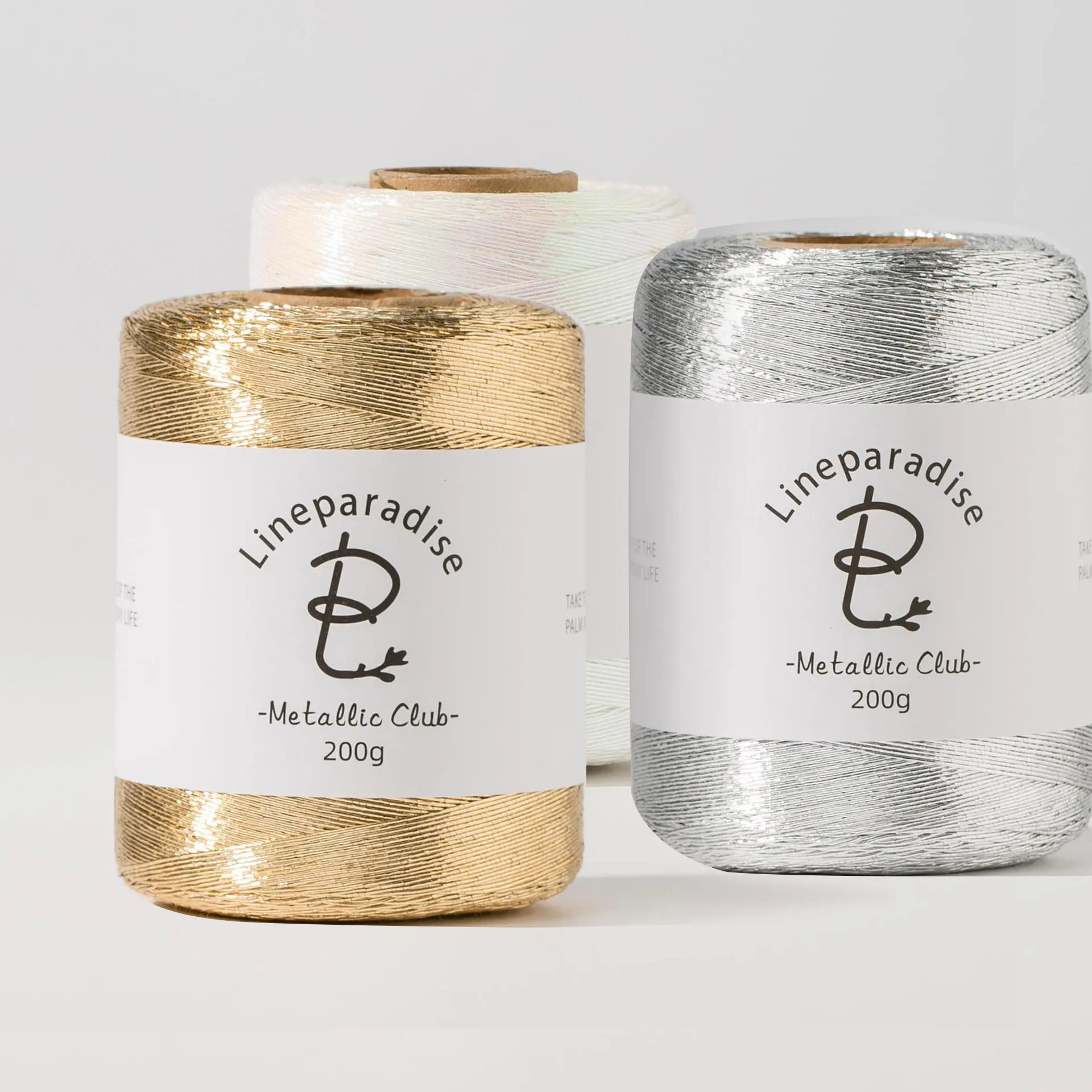 Premium Metallic Gold & Silver Wire Core Thread for DIY Crafts & Festive Decor