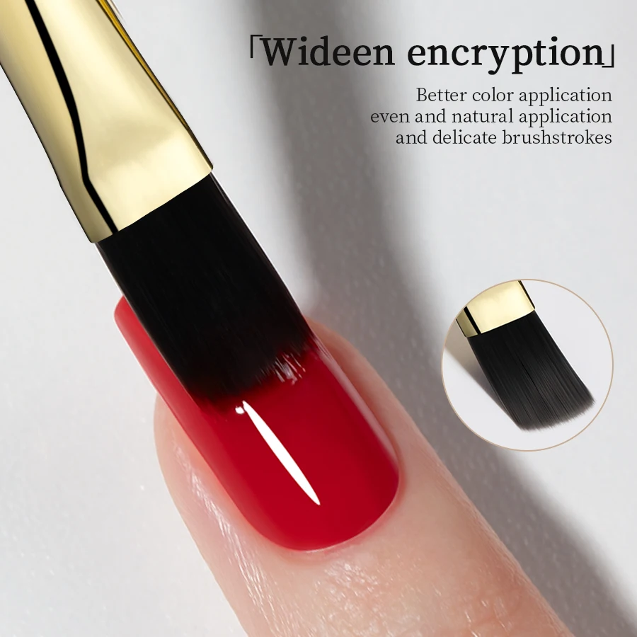 Professional Round Nail Art Brush for Gel and Acrylic Applications