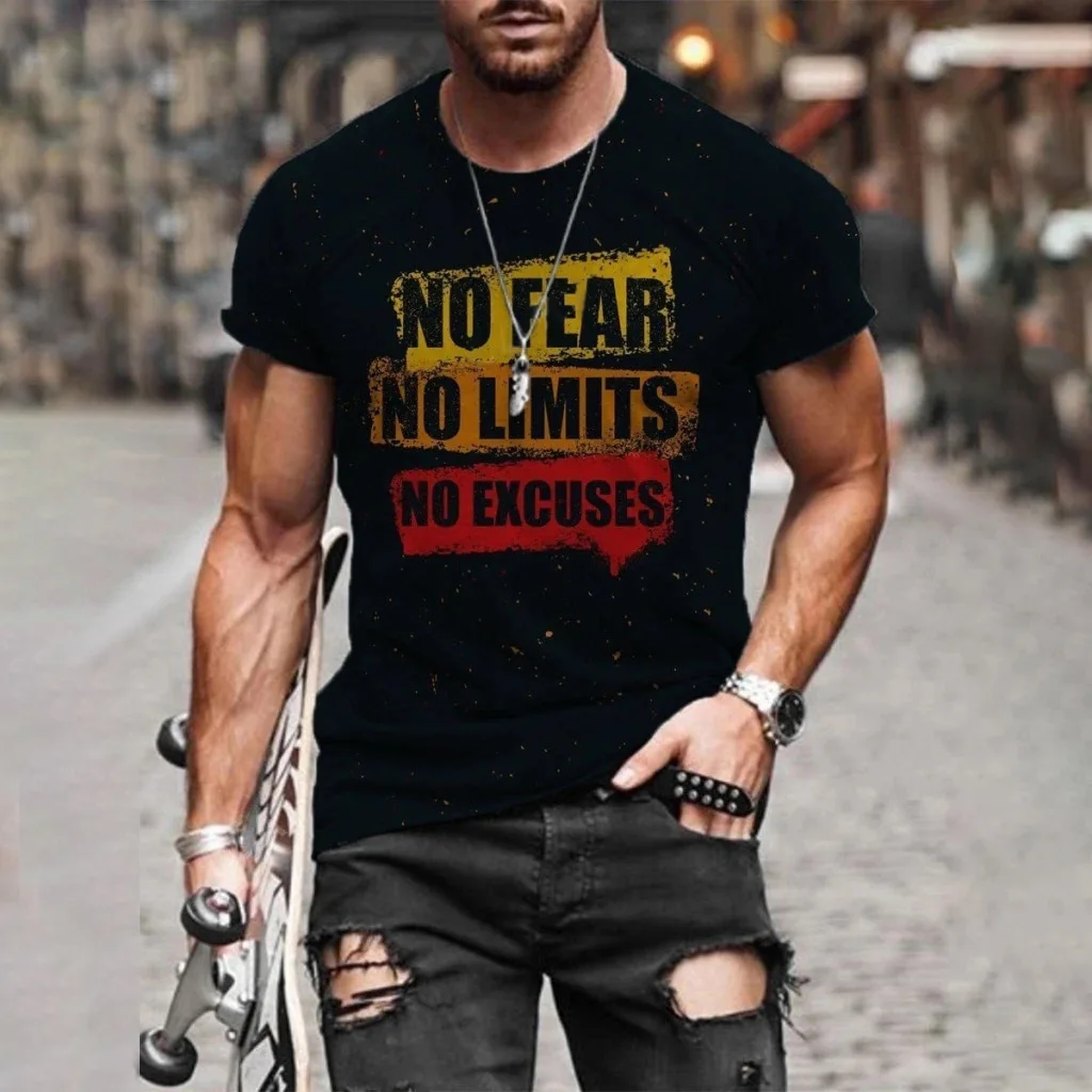 

2022 Fashion Men's Oversized T-Shirt Summer Short Sleeve 3D Pattern Print Street Trend Loose Casual Hip Hop Personality Shirt