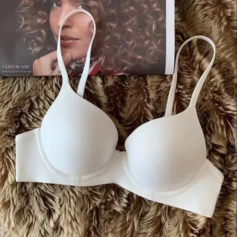 Seamless Bras for Women Push Up Bra Invisible Support Brassiere Sexy Lingerie 3/4 Cup Top Soft Simpe Bralette Women's Underwear 4
