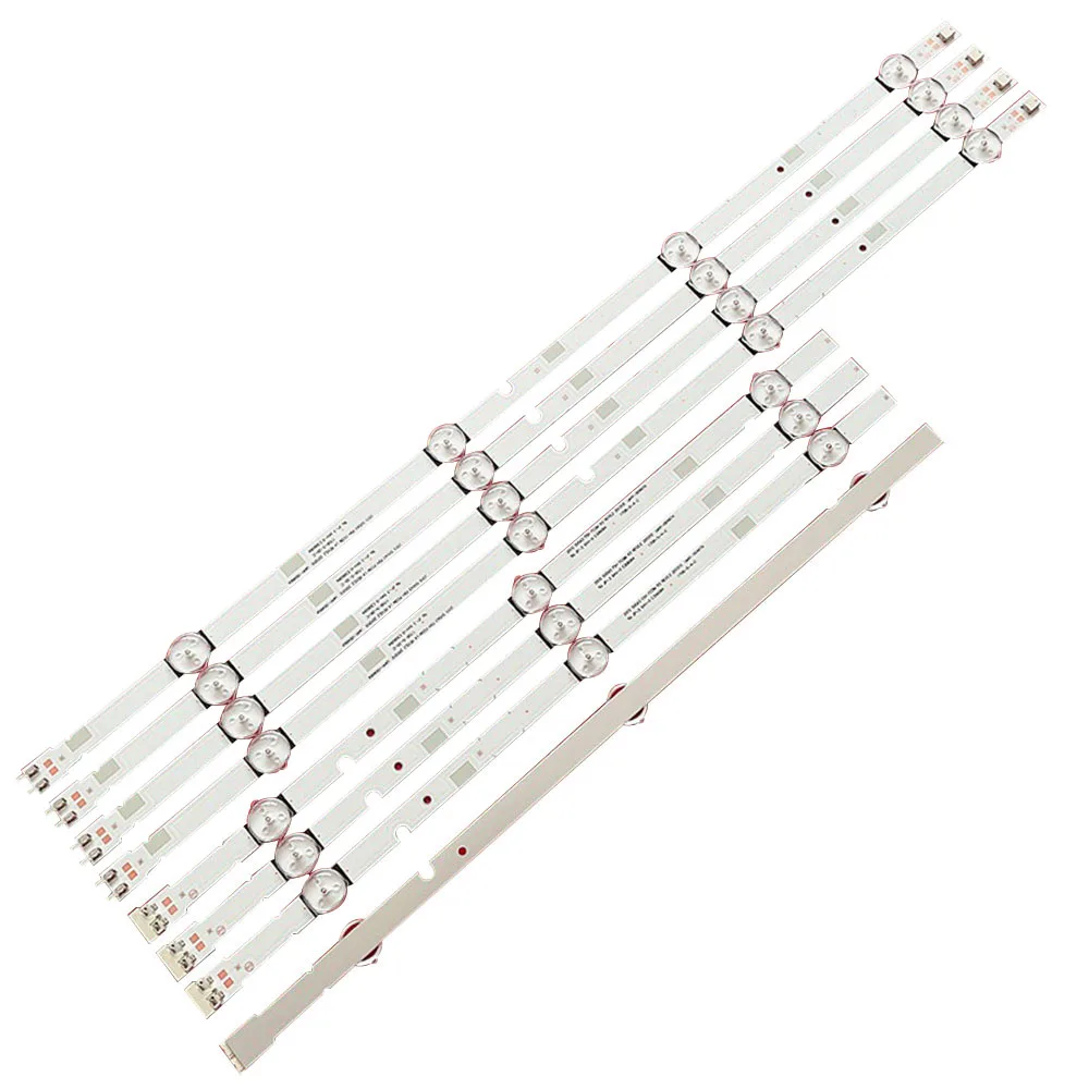 New 8PCS LED Strip for 43 FHD-LR V8DN-430SMA-R0 430SMB UE43N5300AU UN43J5290 UN43T5300 UA43N5380 UE43N5300 UE43N5000 UA43N5100