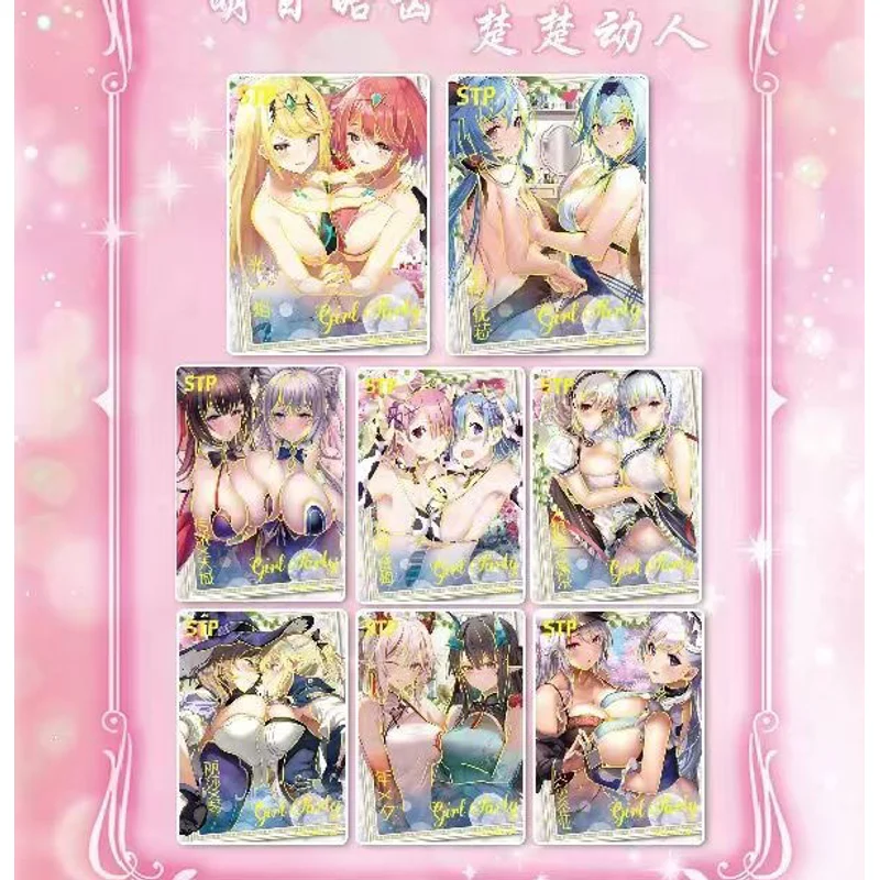 Goddess Sakura Story Cards Booster Box Rare Anime Table Playing Game Board Cards Toys For Family Birthday Gift playing cards,board games,game cards,collectible cards,anime cards,anime trading cards,animation game cards