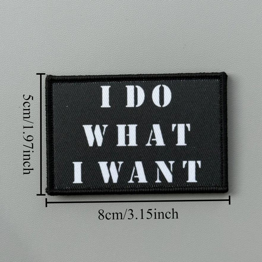 Warnung Armee Patch Taktische Moral Abzeichen Kreuzfahrer Gedruckt Haken und Schleife Patches für Kleidung Militärische Ausrüstung Aufkleber – Detail 13
